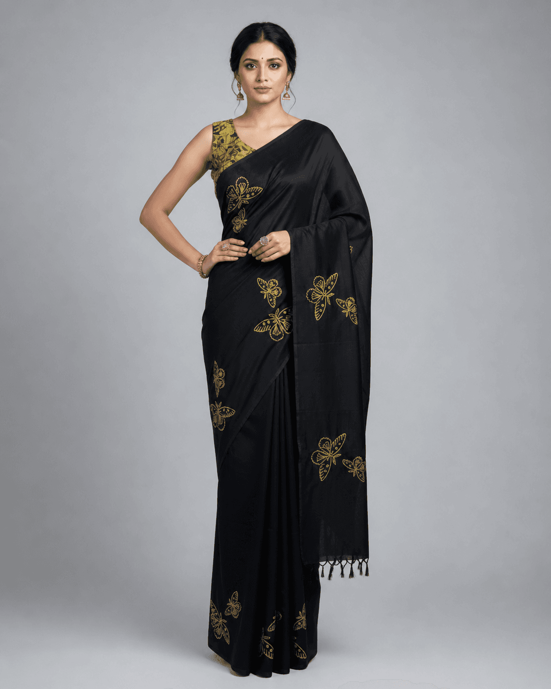 Black Silk Butterfly